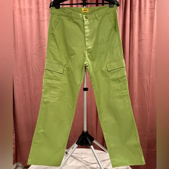 Golf Wang Lime Cargo Pants - Picture 1 of 6